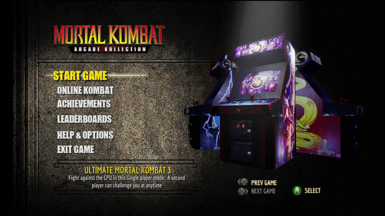 Mortal Kombat Arcade Kollection