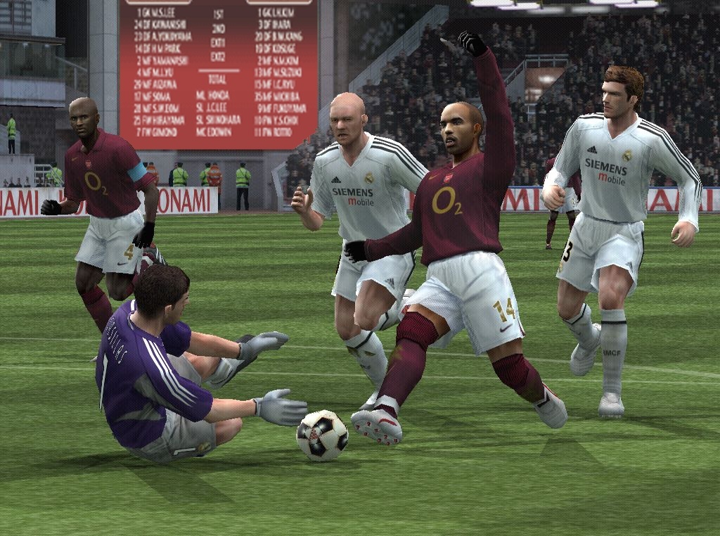 Pro Evolution Soccer 6 - demonstráció