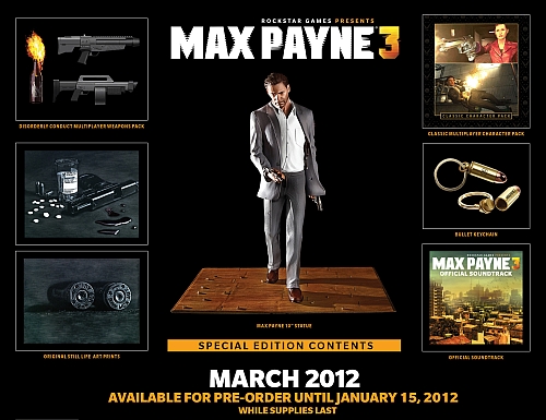 Jön a Max Payne 3: Special Edition