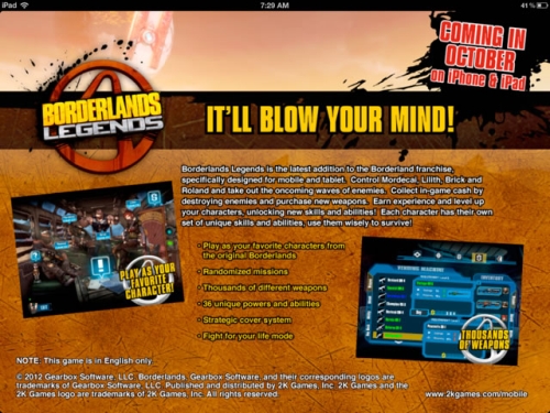 Jön az iOS-es Borderlands Legends? Jön az iOS-es Borderlands Legends?