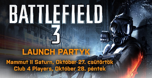 Premierbulik a Battlefield 3 megjelenésére! Premierbulik a Battlefield 3 megjelenésére!