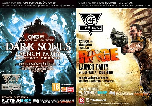 Rage- és Dark Souls-buli a Club 4 Playersben!