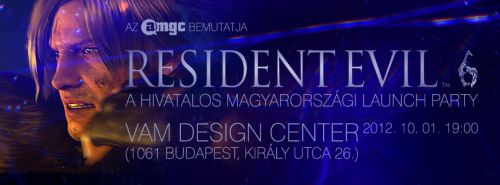 Resident Evil 6 launch party a VAM Design Centerben