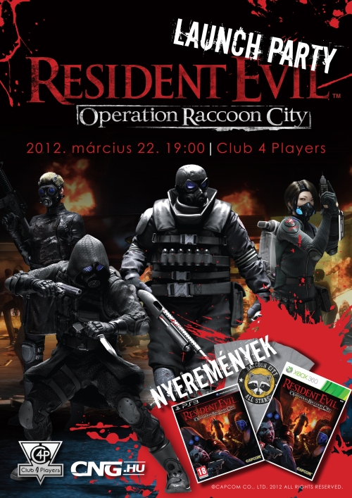Resident Evil: Operation Raccoon City - Hivatalos launch party!
