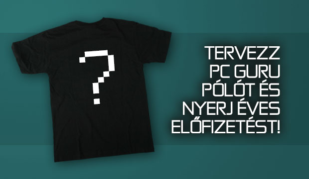 Tervezz PC Gurus pólót! Tervezz PC Gurus pólót!