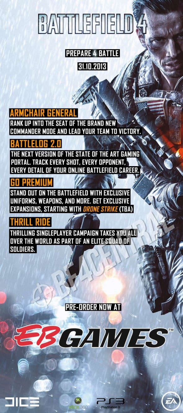 Battlefield 4: megjelenési részletek