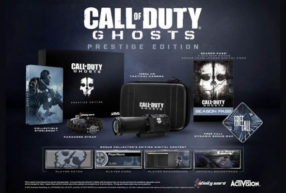 Call of Duty Ghosts - kamera a gyűjtői változathoz 