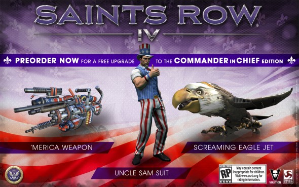 Íme a Saints Row IV előrendelői kiadása