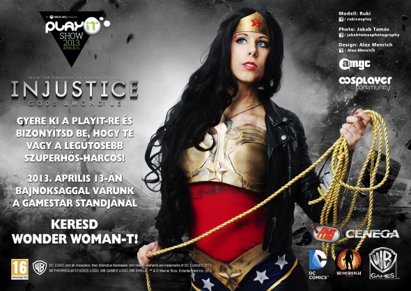 Injustice: Gods Among Us bajnokság a PlayIT-en!