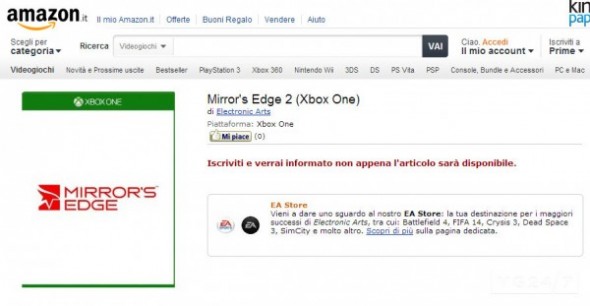 Újabb morzsa a Mirror's Edge 2 felé vezető úton