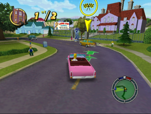 69846-the-simpsons-hit-run-gamecube-screenshot-race-skinner-to-springfield.png