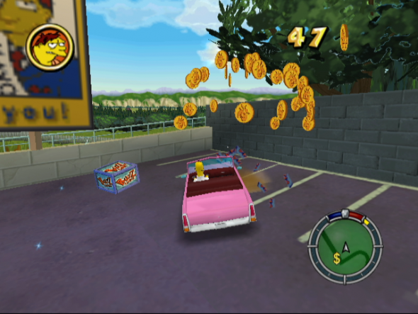 69849-the-simpsons-hit-run-gamecube-screenshot-coins-can-be-exchanged.png