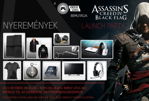 Assassin's Creed 4 Launch Party