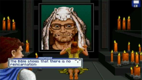 Captain Bible in the Dome of Darkness