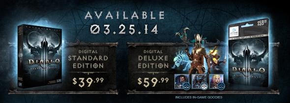 Diablo 3: Reaper of Souls megjelenés