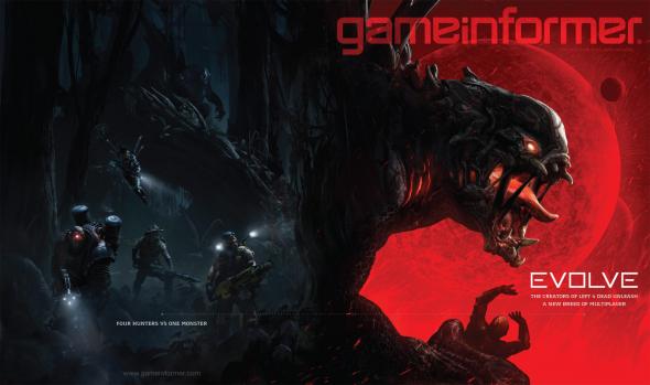 Evolve - GameInformer borító