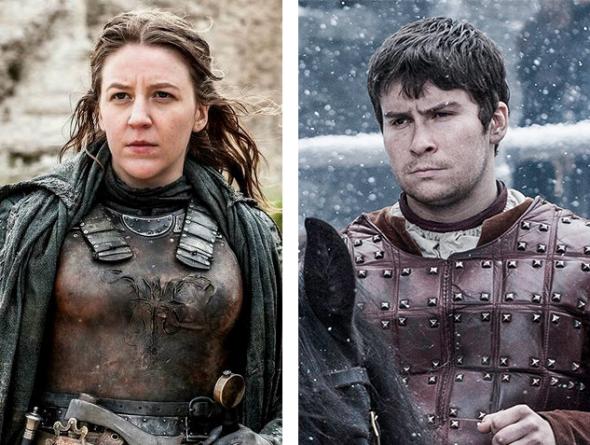 Gemma Whelan és Daniel Portman