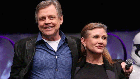 Mark Hamill és Carrie Fisher