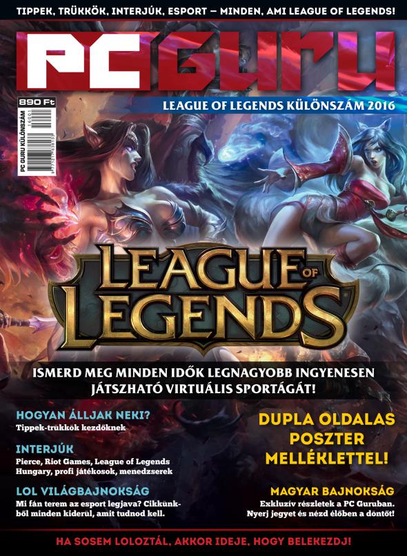 PC GURU LEAGUE OF LEGENDS KÜLÖNSZÁM