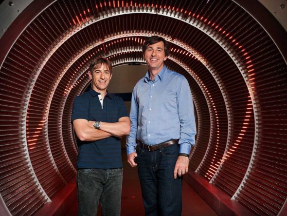 Mark Pincus Zynga-alapító és Don Mattrick