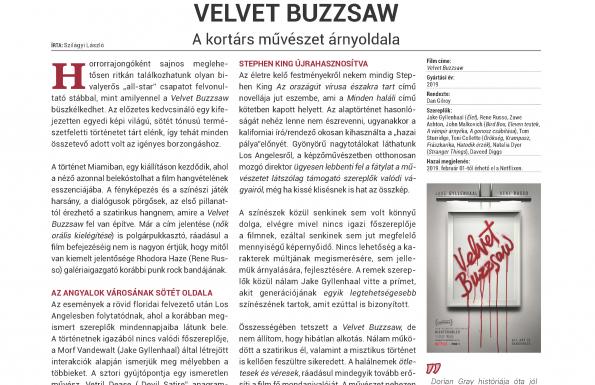 Velvet Buzzsaw - A kortárs művészet árnyoldala 466cd7b19c00e4955e10  