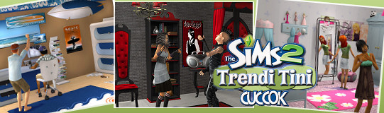 The Sims 2: Trendi Tini cuccok (Teen Stylee Stuff)
