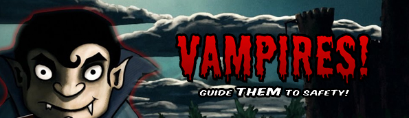 Vampires: Guide Them to Safety!