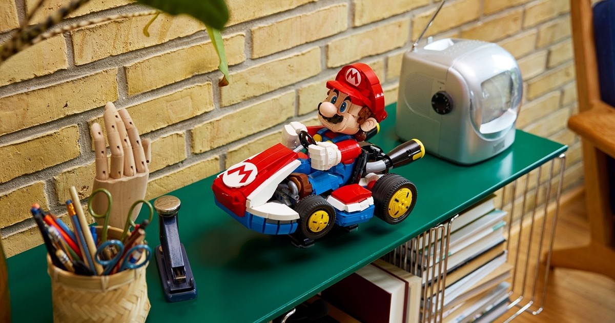 Mario Kart rajongóknak kihagyhatatlan a LEGO legújabb készlete!