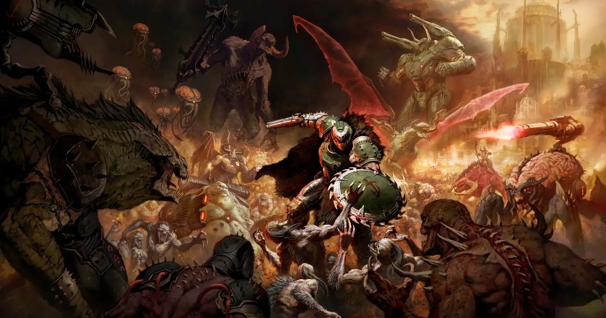 頭の上をシールド、Doom：The Dark Agesのネタバレが乗り始めました！