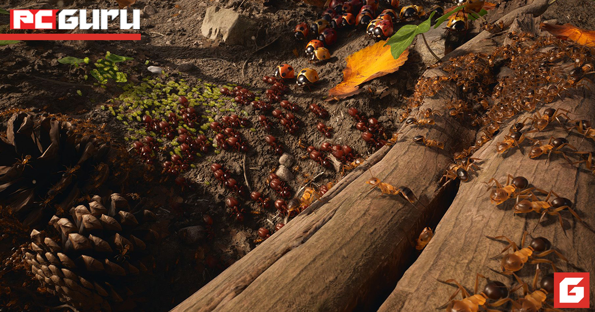 Inmediatamente nos sorprendieron las imágenes realistas de Empire of the Ants.
