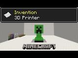 3D nyomtató a Minecraftban tn
