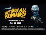 Destroy All Humans! - Release Date Trailer tn