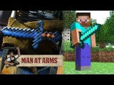 Forging the Diamond Sword (Minecraft) - MAN AT ARMS tn