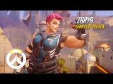 Overwatch: Zarya Gameplay Preview  tn