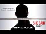 She Said | Official Trailer tn