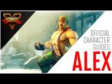 Street Fighter 5: Alex Official Character Guide tn
