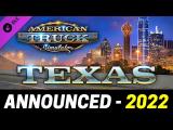Texas - Officially Announced - 2022 | New Map DLC After Wyoming For ATS || Texas Map DLC tn